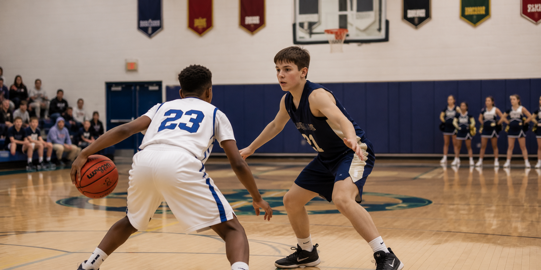 Youth basketball in Clark County.