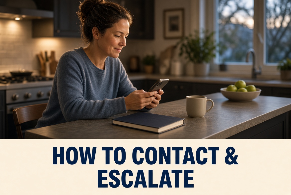 How to Contact & Escalate guides for CCSD parents