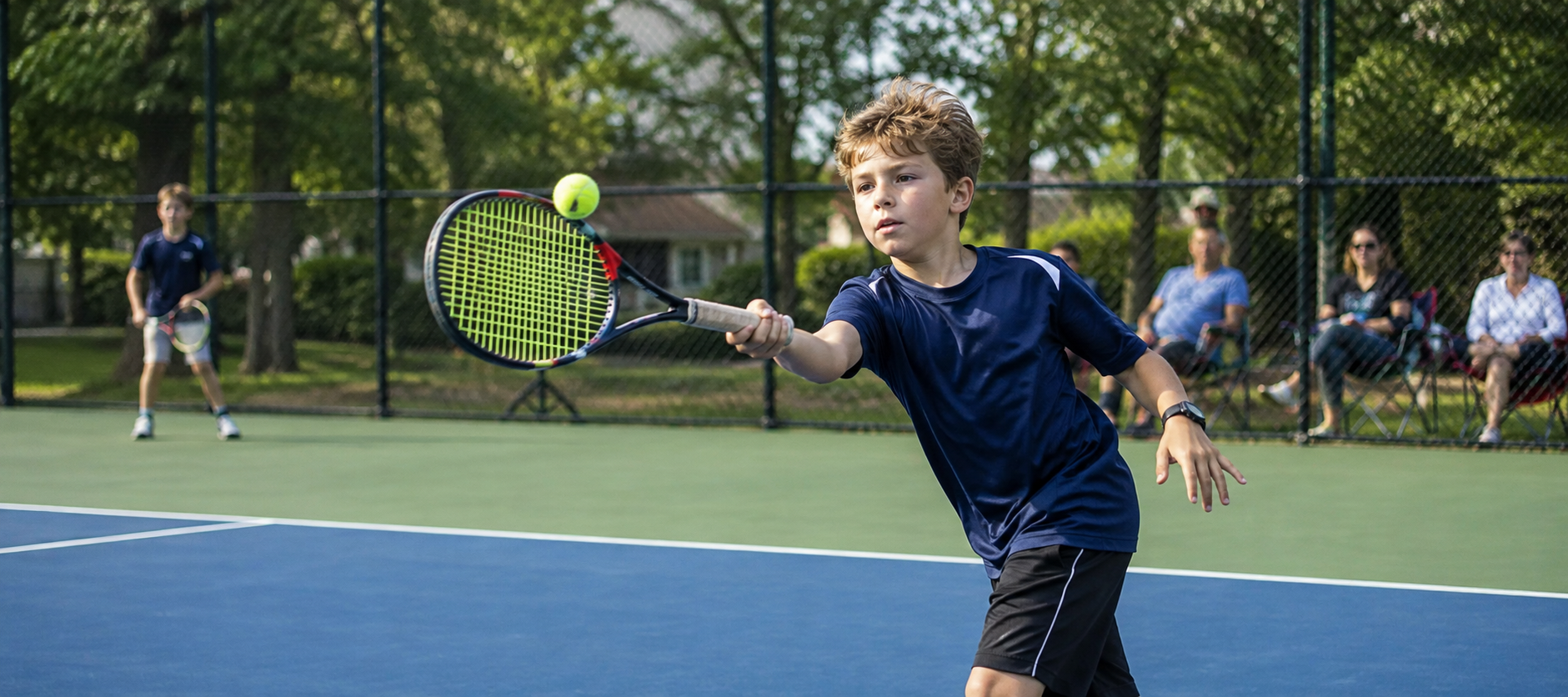 Youth tennis in Clark County.