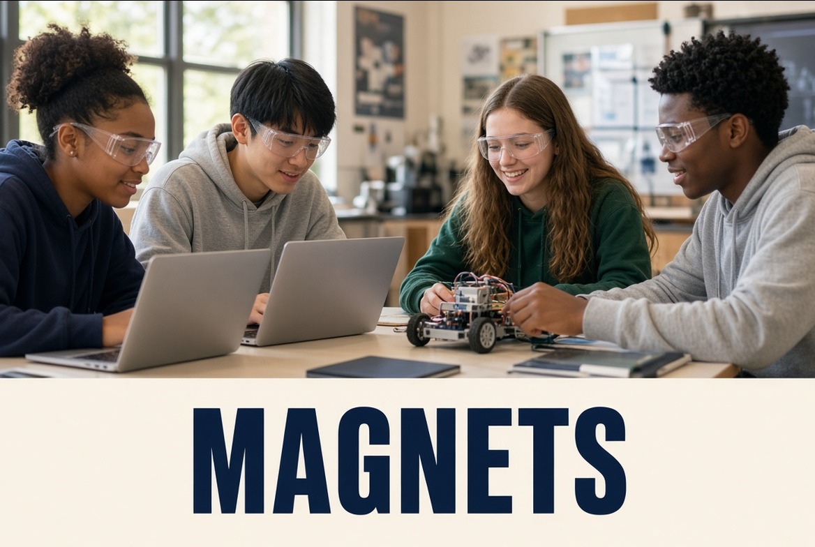 Magnets & Traditional guides for CCSD parents